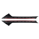 A-Pillar Molding Windshield Outer Trim Compatible with 2011-2019 Ford Explorer 4 Door Utility